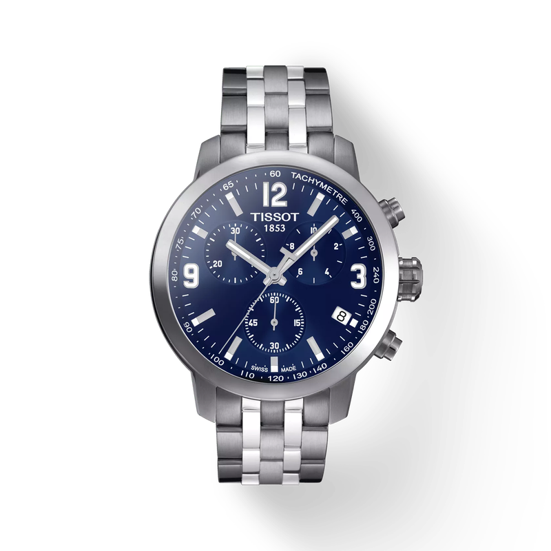 Men’s Tissot PRC 200 T055.417.11.047.00 Chronograph Quartz Watch - Zeuskicks