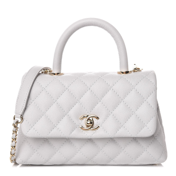 Chanel Caviar Quilted Mini Coco Handle Flap - Zeuskicks