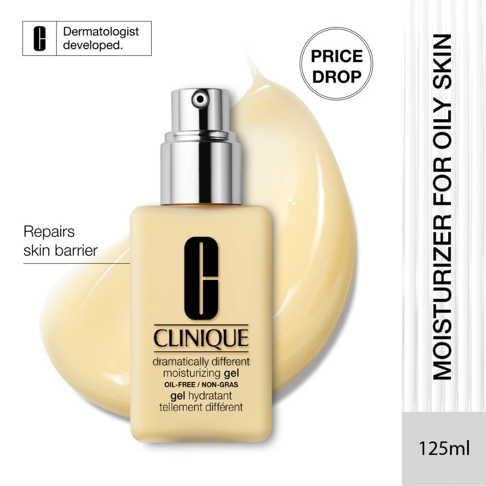 Clinique Dramatically Different Moisturizing Gel Face Moisturizer with Pump for Skin Barrier Repair