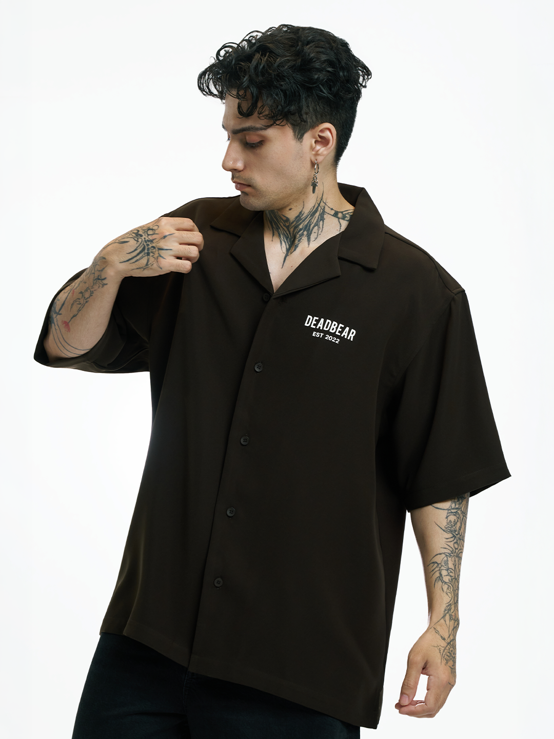 Bowling Shirt Brown 2.0 by DEADBEAR