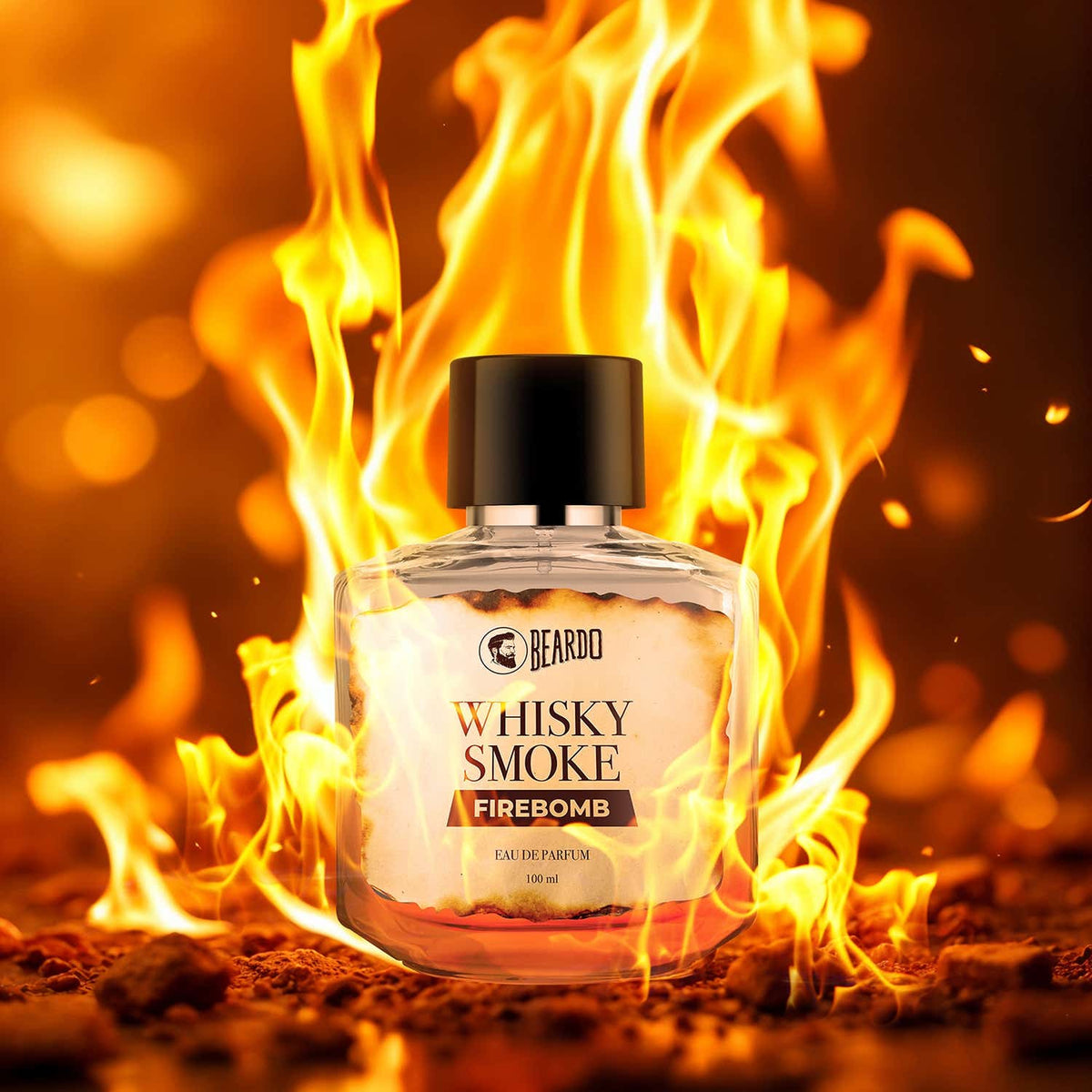 Beardo Whisky Smoke Firebomb Perfume Edp (100ml)