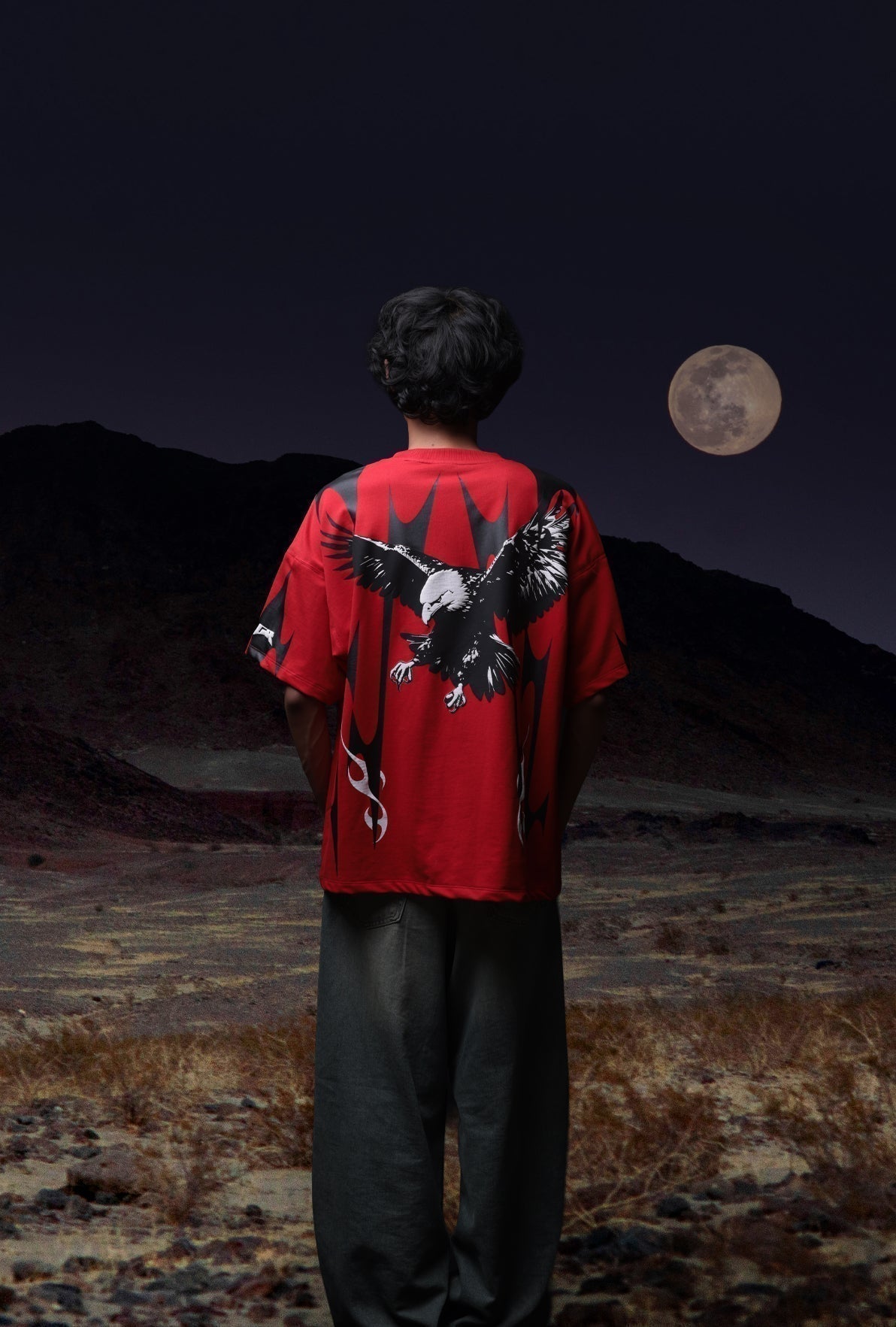 CRIMSON WINGS T-SHIRT by GRYAPE
