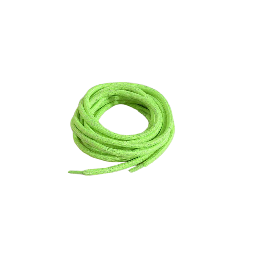 Lime Green Haze Rope Shoelaces by KNOTTY