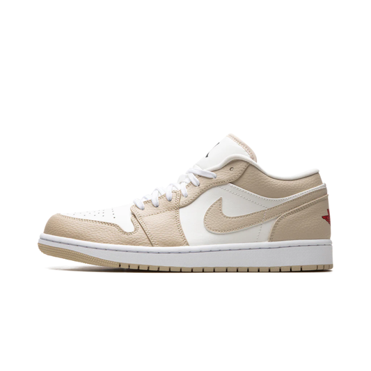 Jordan 1 Low SE Sail Rattan University Red by Nike Air Jordan