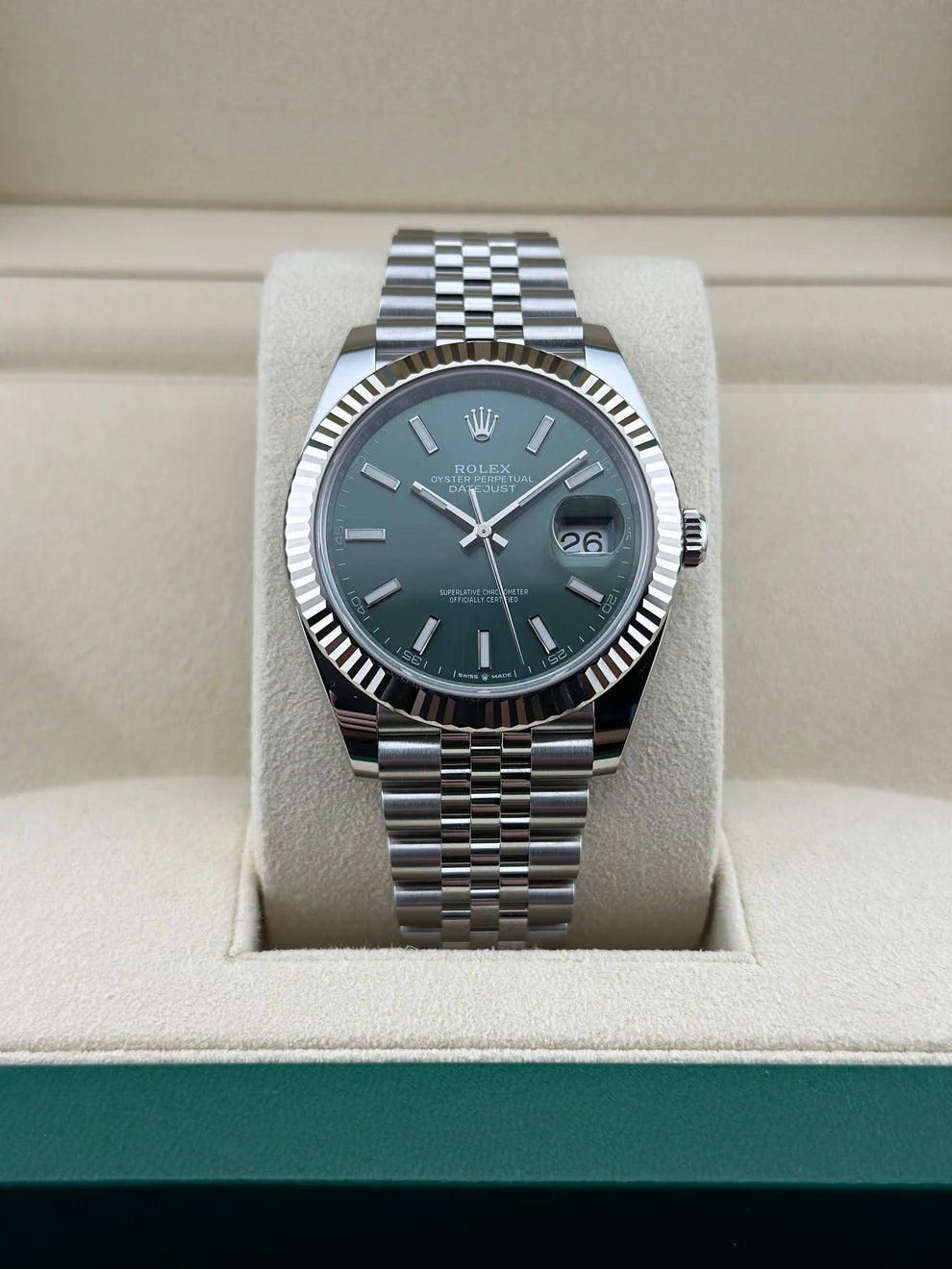 Men’s Rolex Datejust 41 Ref. 126334 Automatic Watch