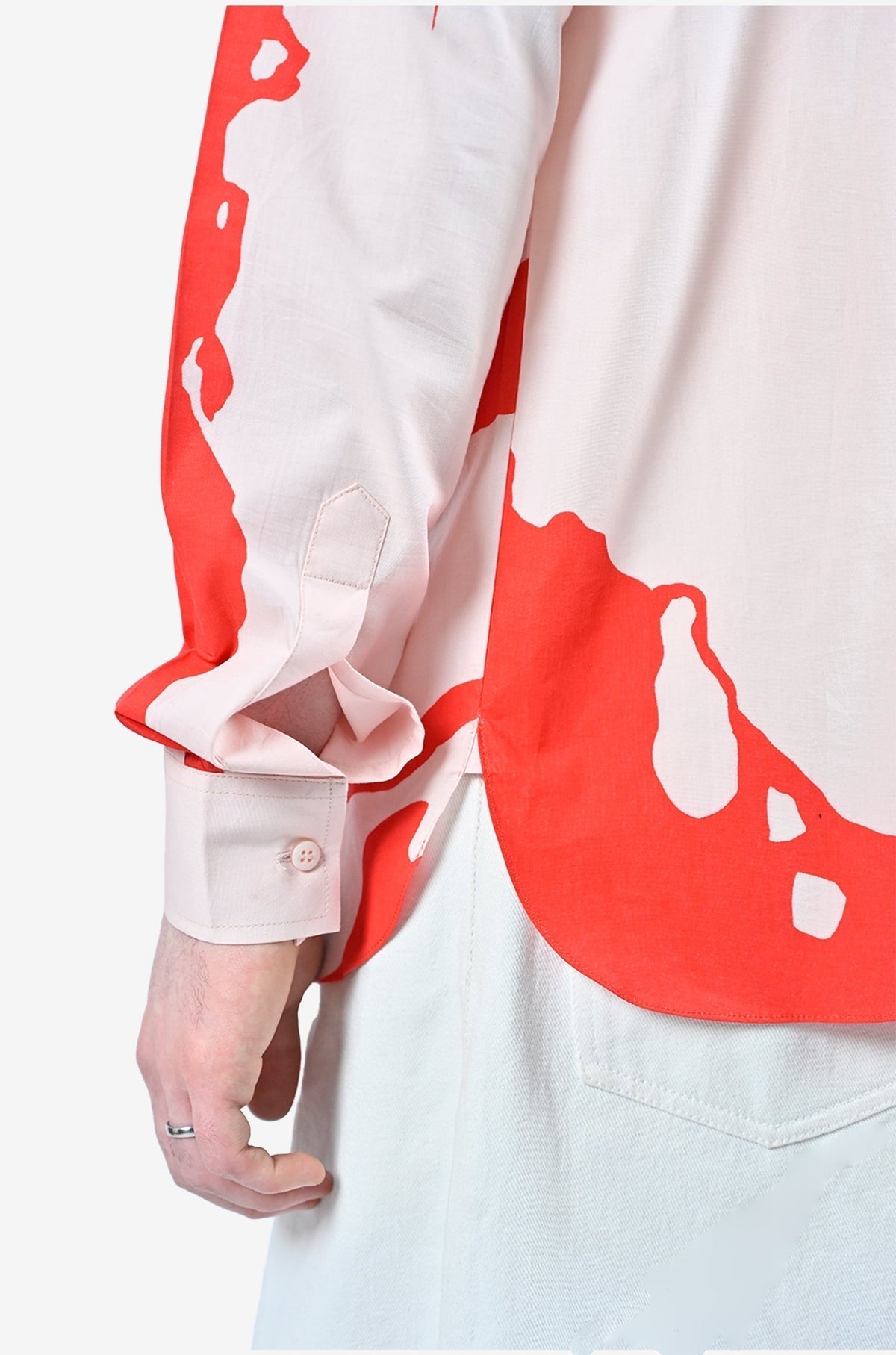 HUEMN flesh shirt - Red by HUEMN