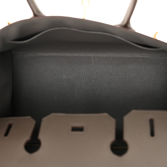 Hermès Birkin 30 Sellier – Epsom Leather in Etain with Gold Hardware