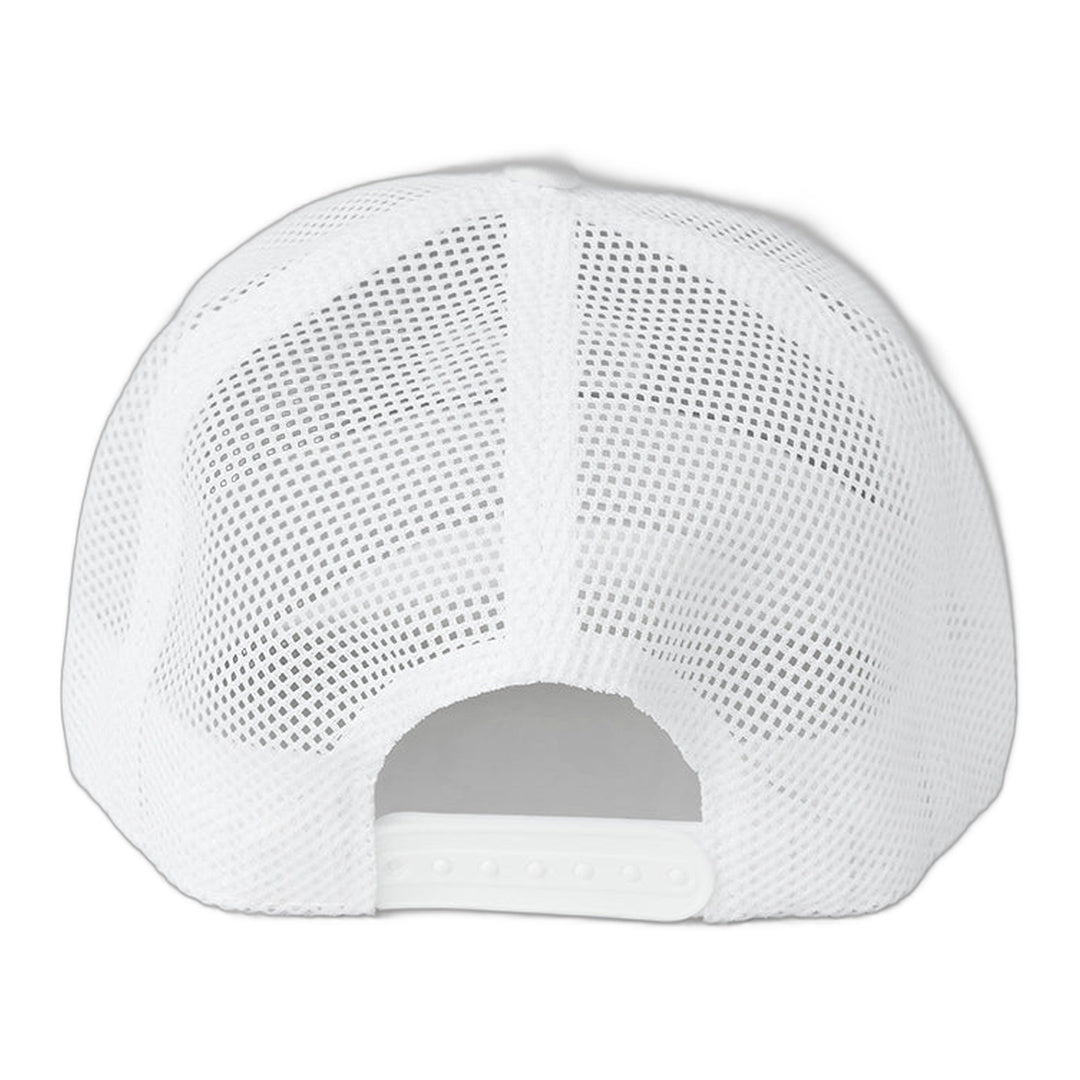 alo District Trucker Hat - White/White by Alo Yoga