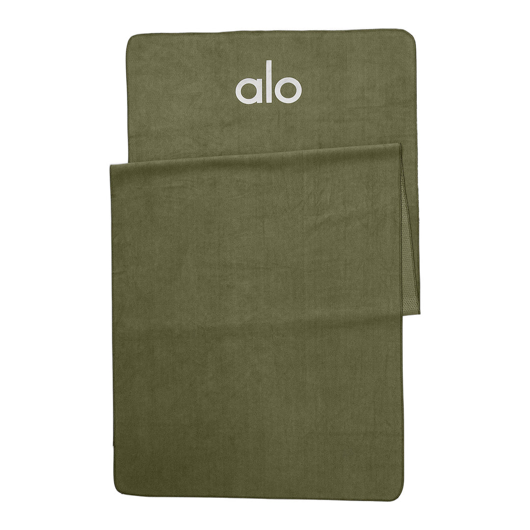 alo Grounded No-Slip Towel - Jungle by Alo Yoga