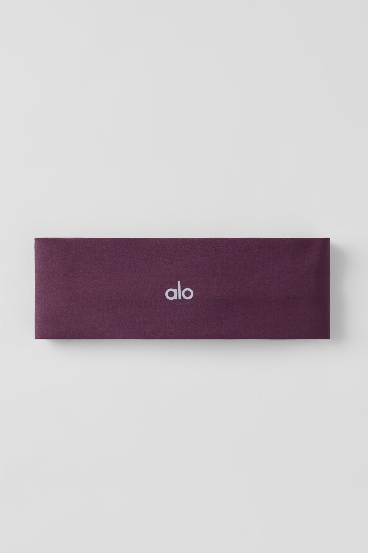 Alo Yoga Airlift Headband in Rich Bordeaux