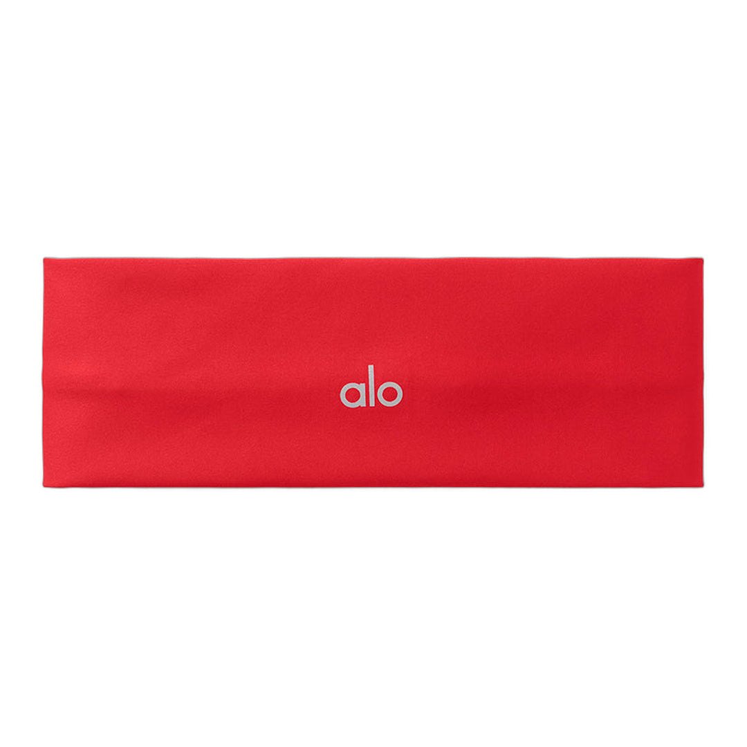 alo Airlift Headband - Bright Red by Alo Yoga