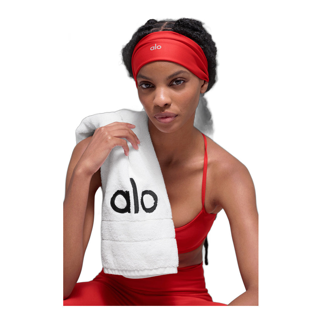 alo Airlift Headband - Bright Red by Alo Yoga