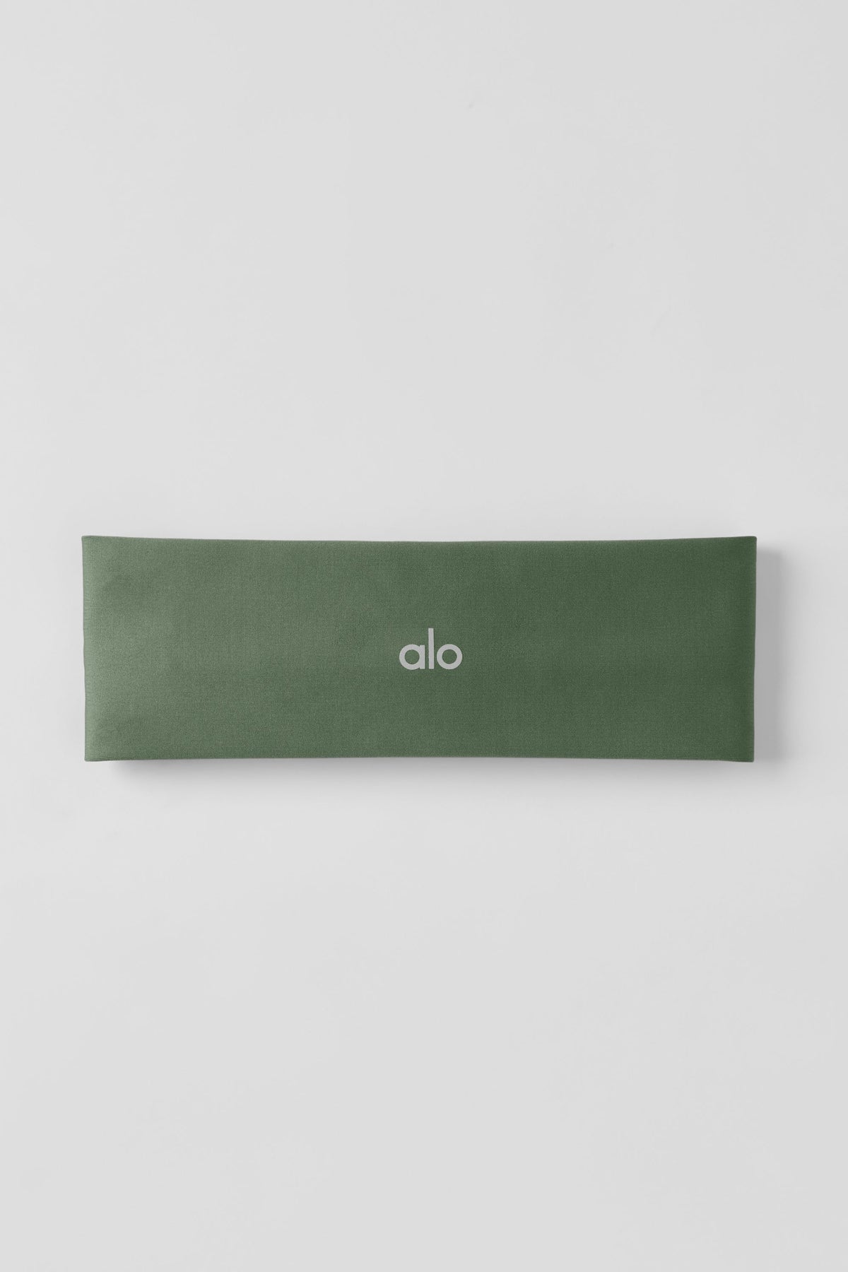 Alo Yoga Airlift Headband in Bamboo Green, product image 2 of 4