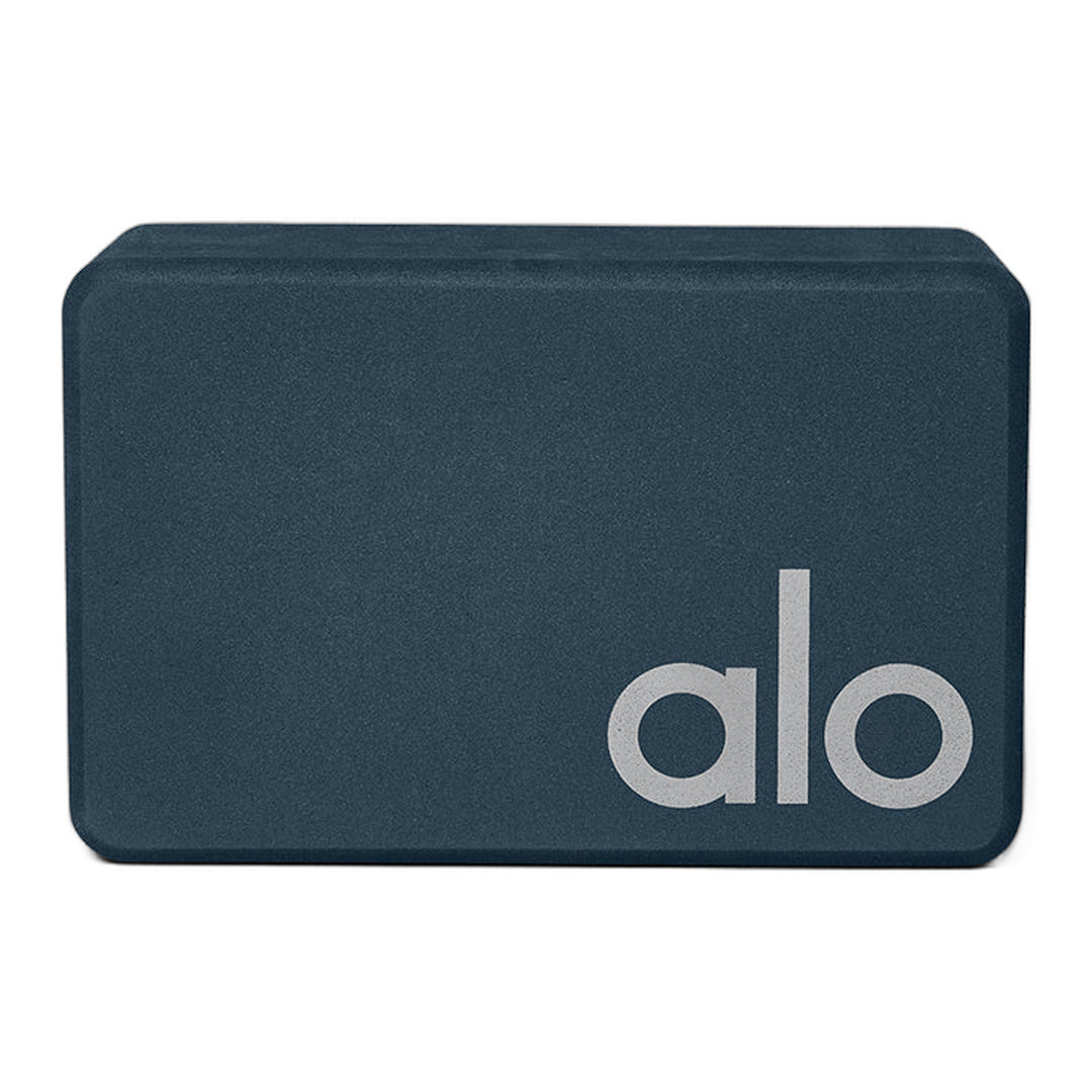 alo Uplifting Yoga Block - Eclipse/Silver by Alo Yoga