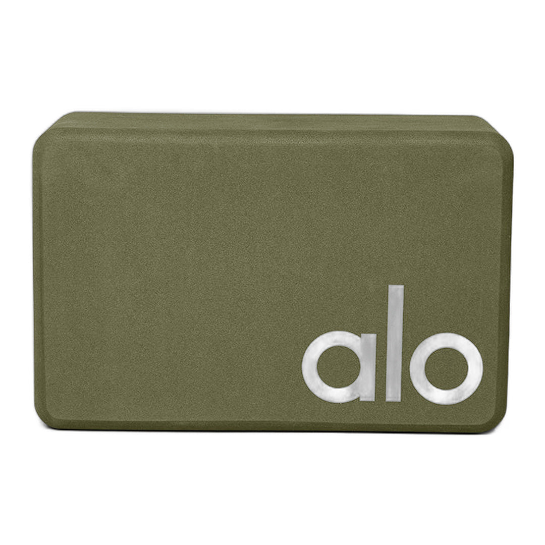alo Uplifting Yoga Block - Jungle/Silver by Alo Yoga