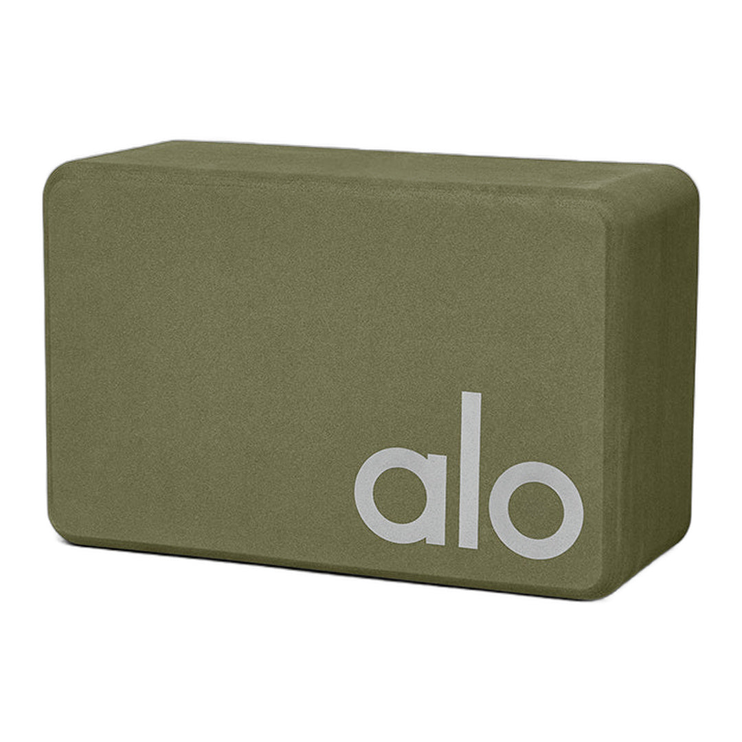 alo Uplifting Yoga Block - Jungle/Silver by Alo Yoga