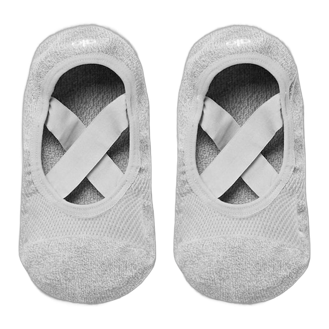 alo Women's Pivot Barre Sock - Athletic Heather Grey by Alo Yoga