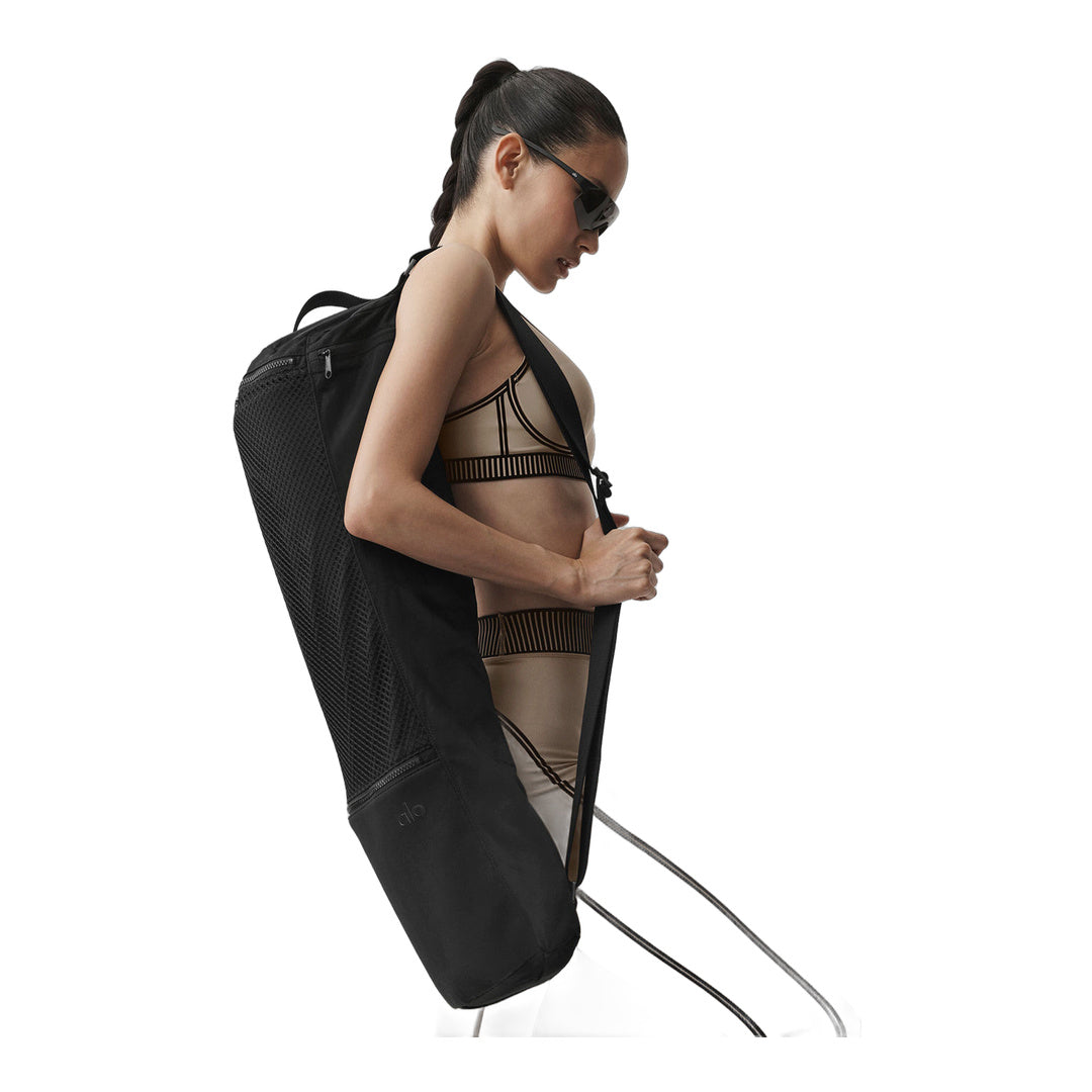 alo Utility Mat Bag - Black by Alo Yoga