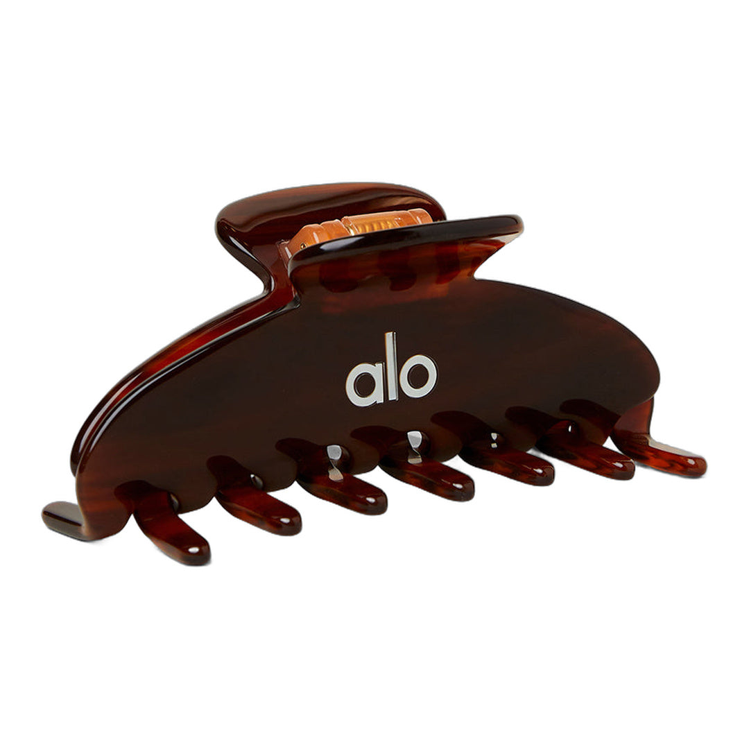 alo 90's Claw Clip - Brown Tortoise by Alo Yoga