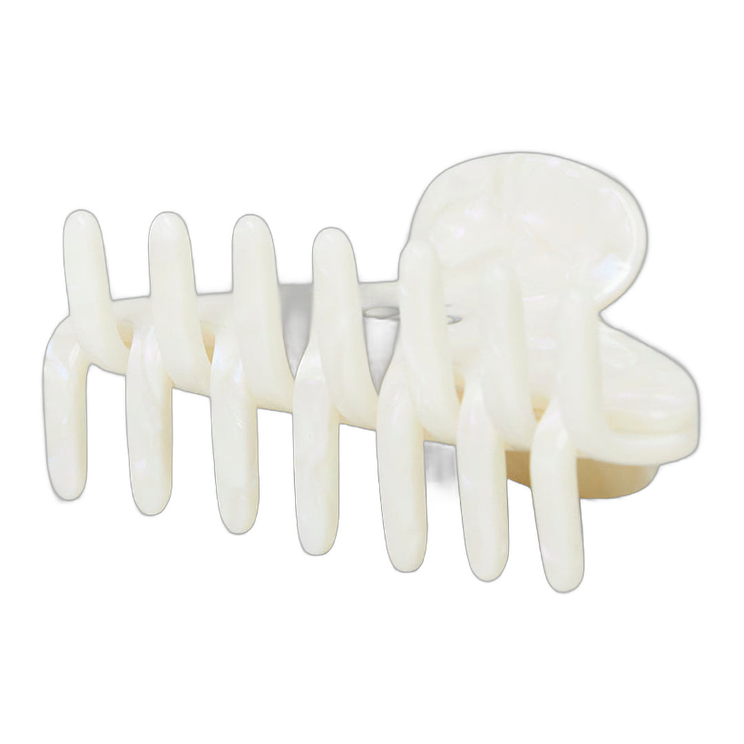 alo 90's Claw Clip - White Pearl by Alo Yoga