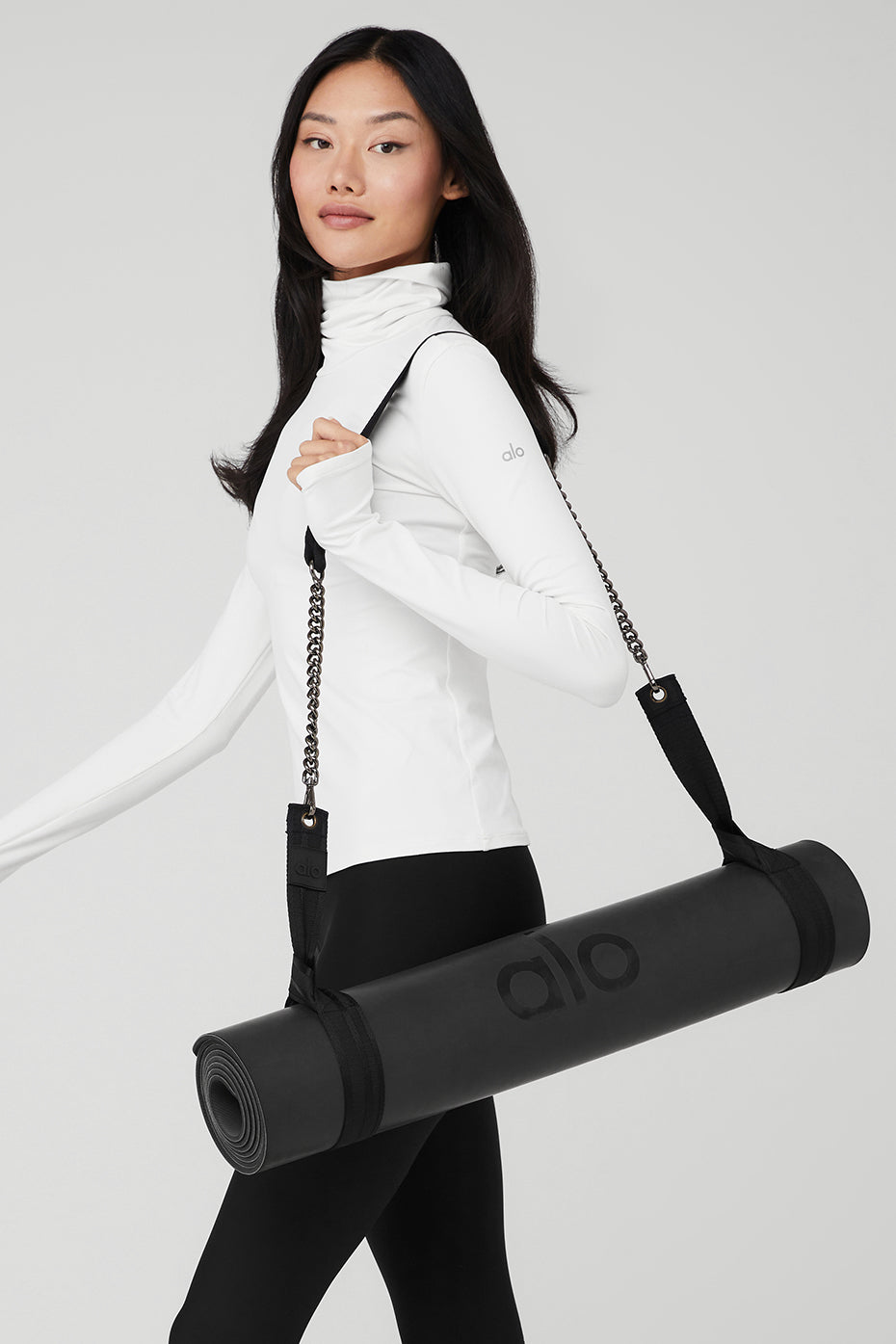 Alo Yoga Studio To Street Strap in Black, product image 6 of 6