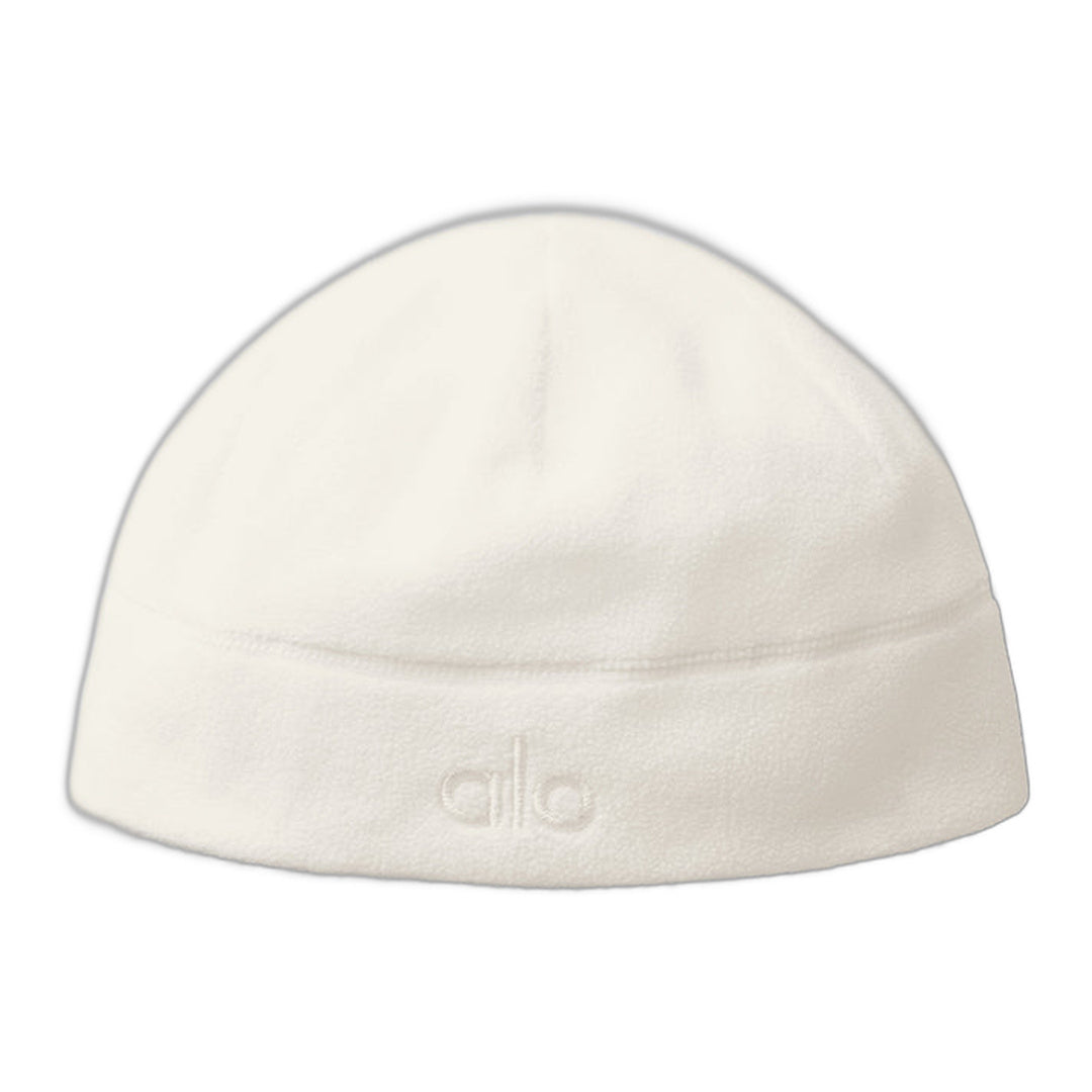 alo Performance Fleece Beanie - Ivory/Ivory by Alo Yoga