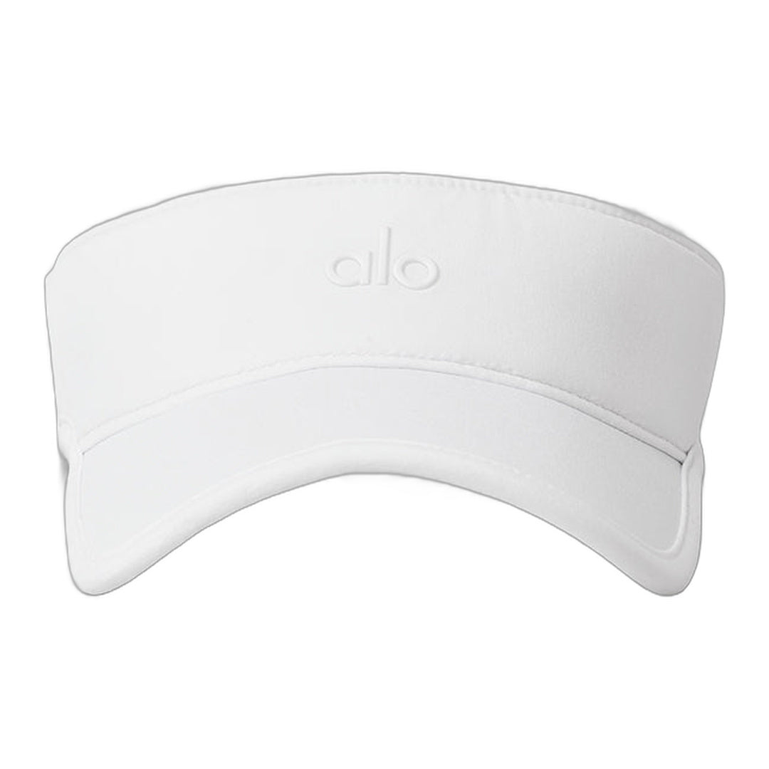alo Performance Eclipse Visor - White/White by Alo Yoga
