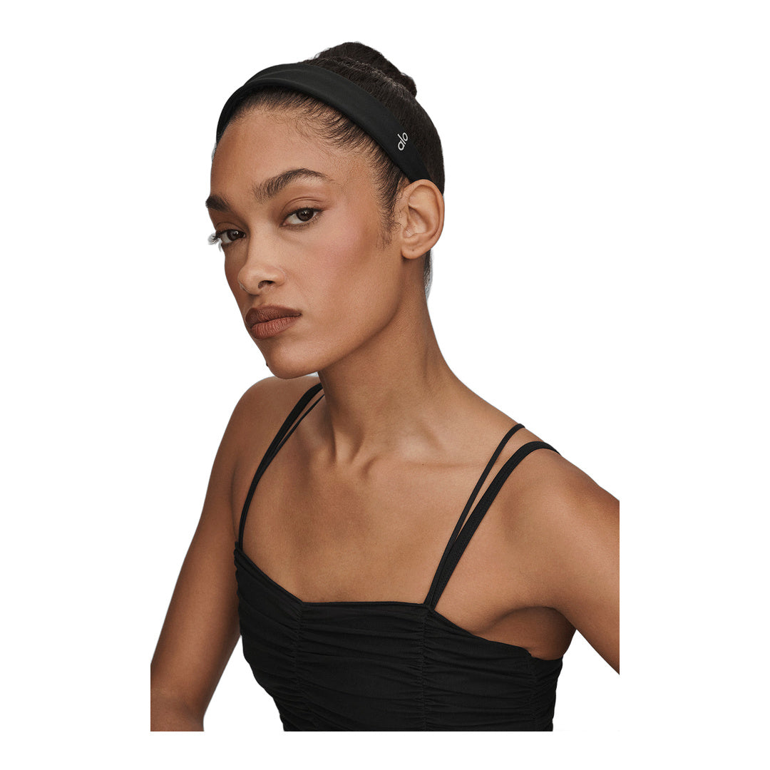 alo Airlift So Smooth Headband - Black by Alo Yoga