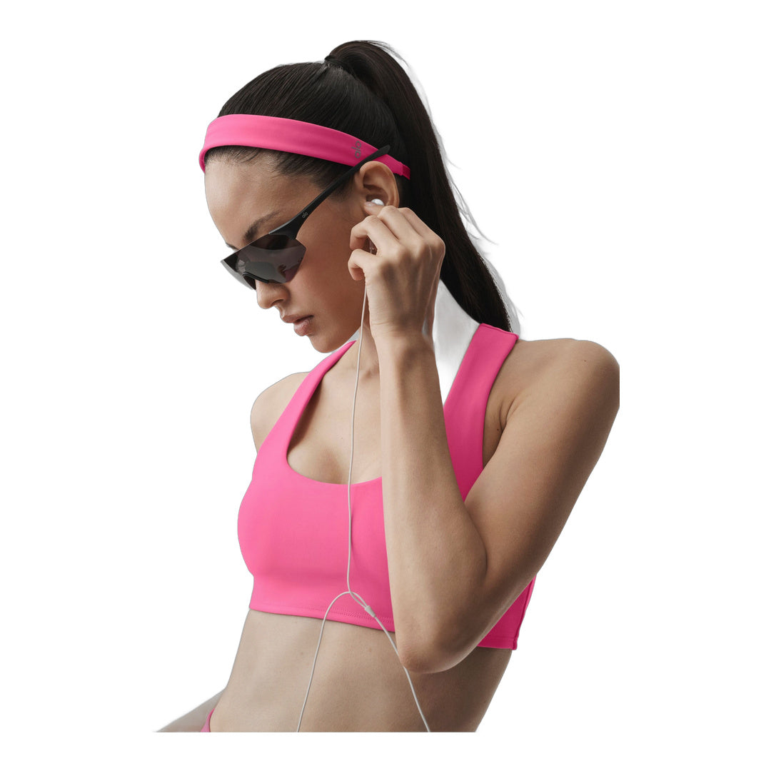 alo Airlift So Smooth Headband - Paradise Pink by Alo Yoga