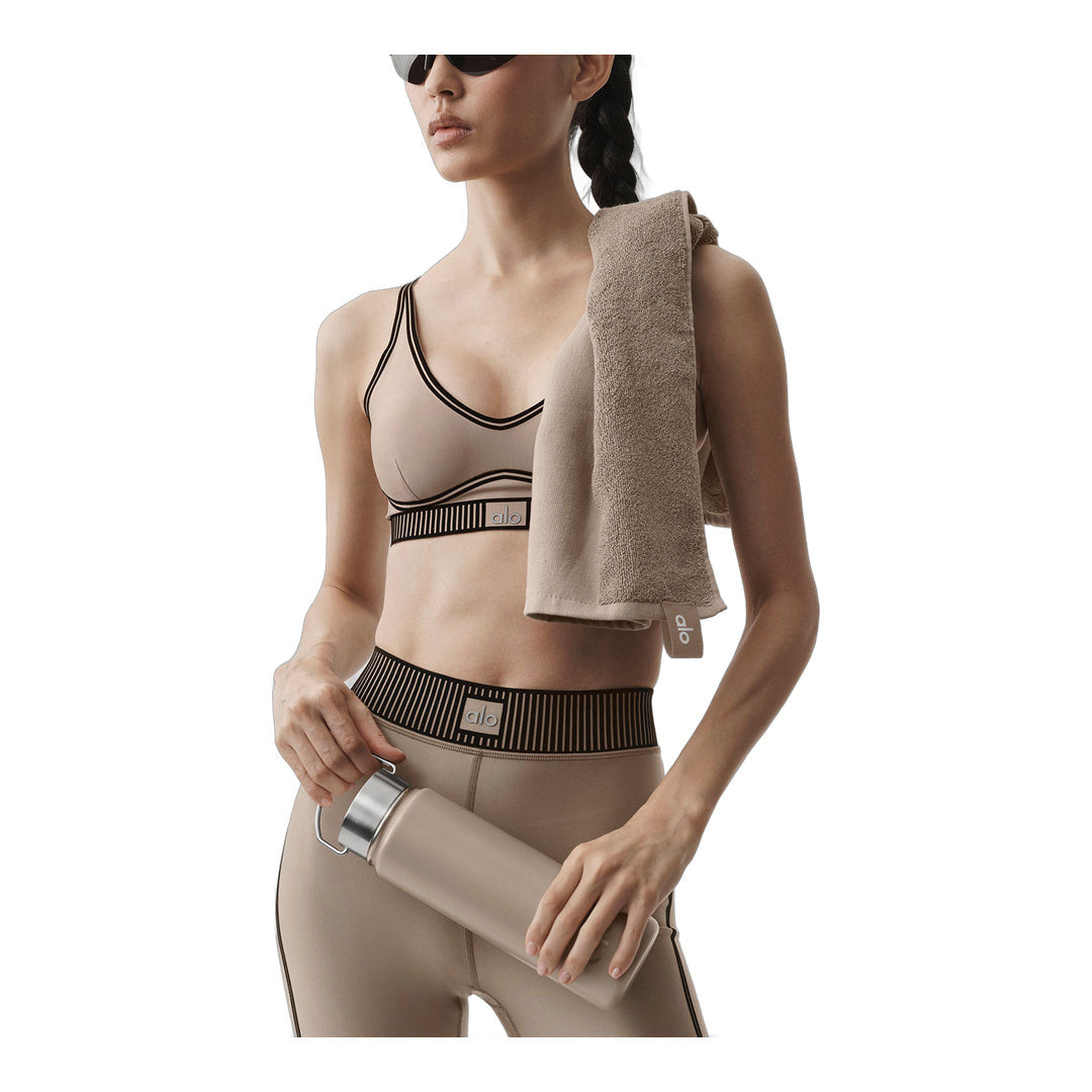 alo Keep It Cool Gym Towel - Gravel by Alo Yoga