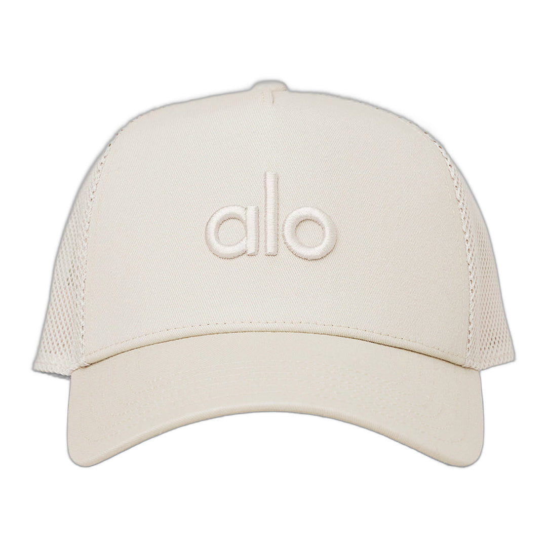 alo District Trucker Hat - Bone by Alo Yoga
