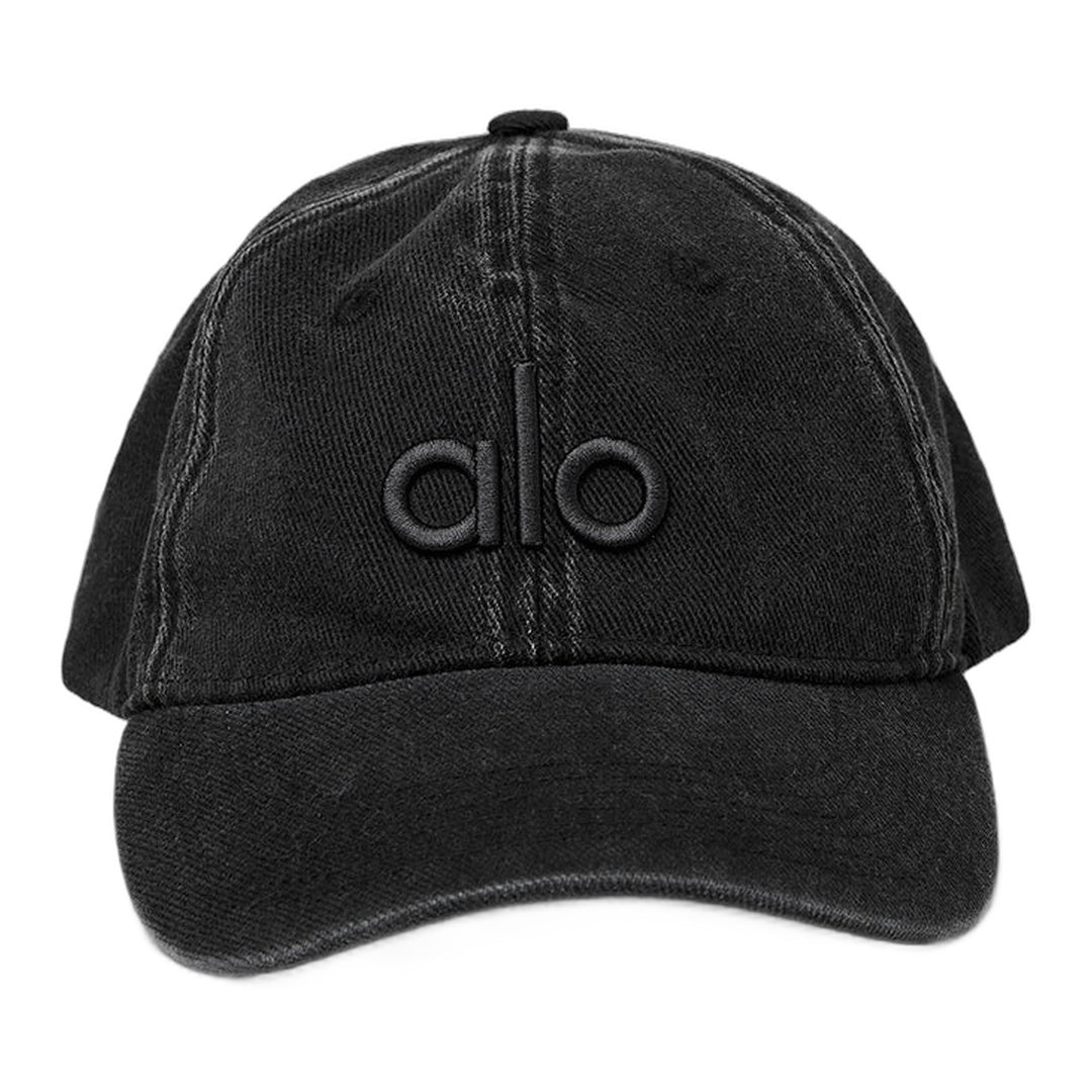 alo Washed Off-Duty Cap - Vintage Black by Alo Yoga