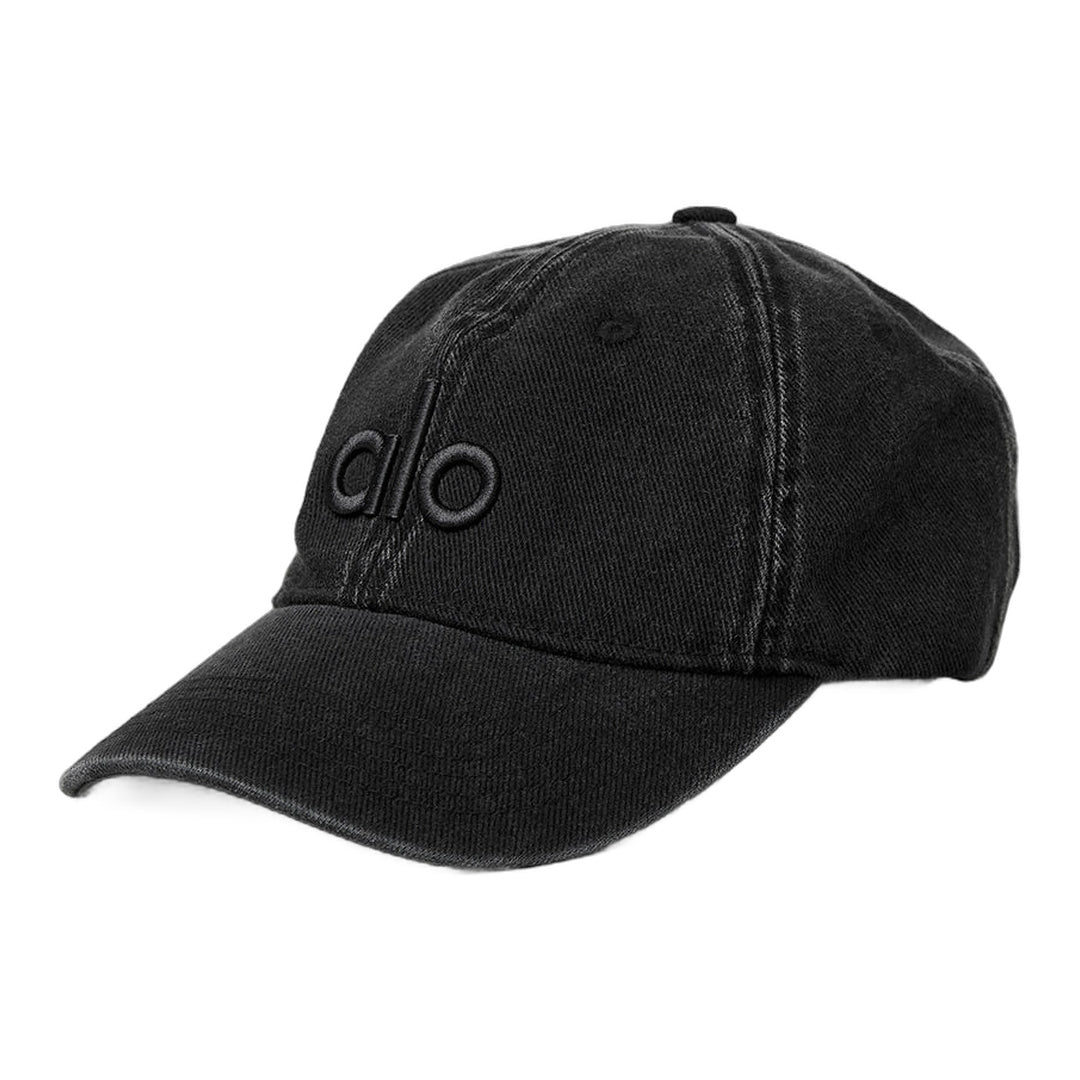 alo Washed Off-Duty Cap - Vintage Black by Alo Yoga