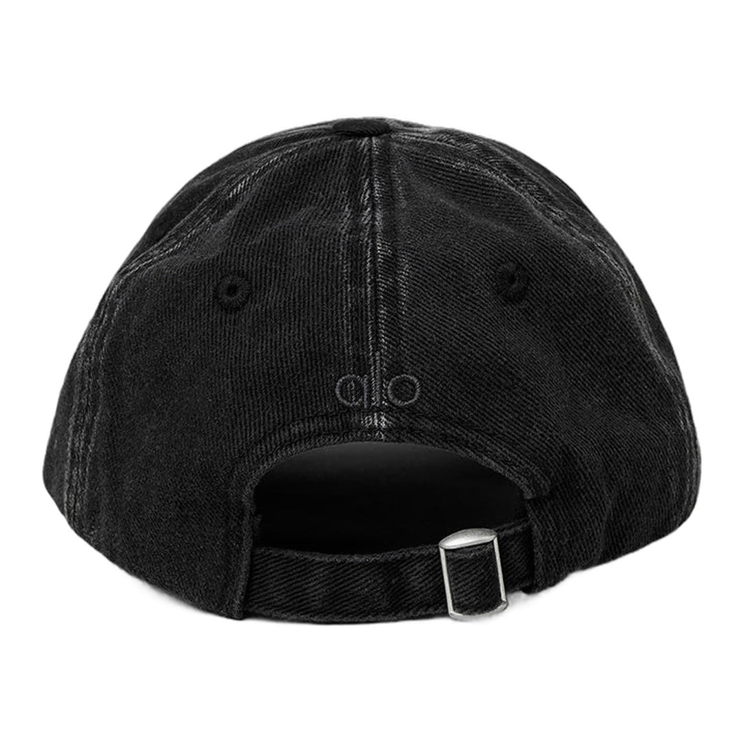 alo Washed Off-Duty Cap - Vintage Black by Alo Yoga