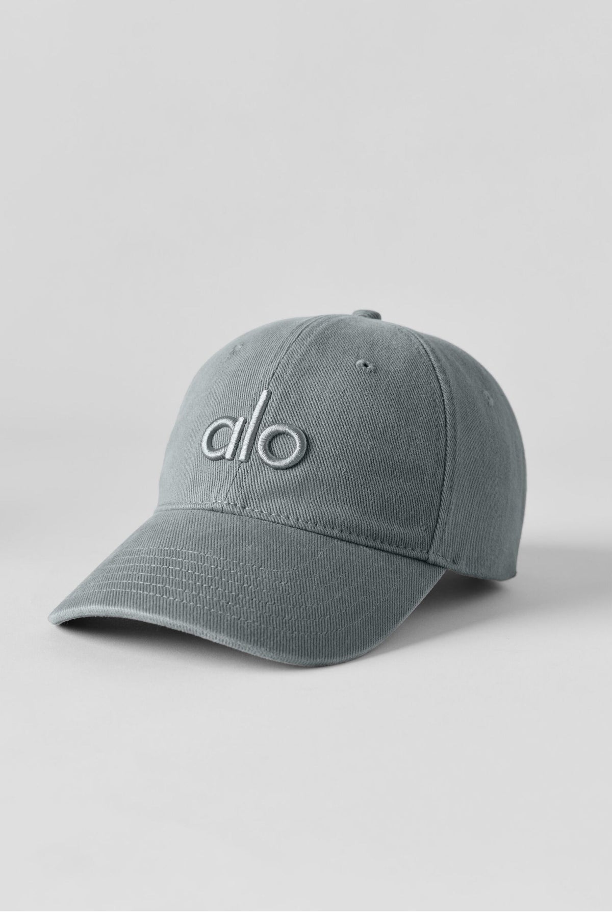 Alo Yoga Washed Off-Duty Cap in Monument Wash