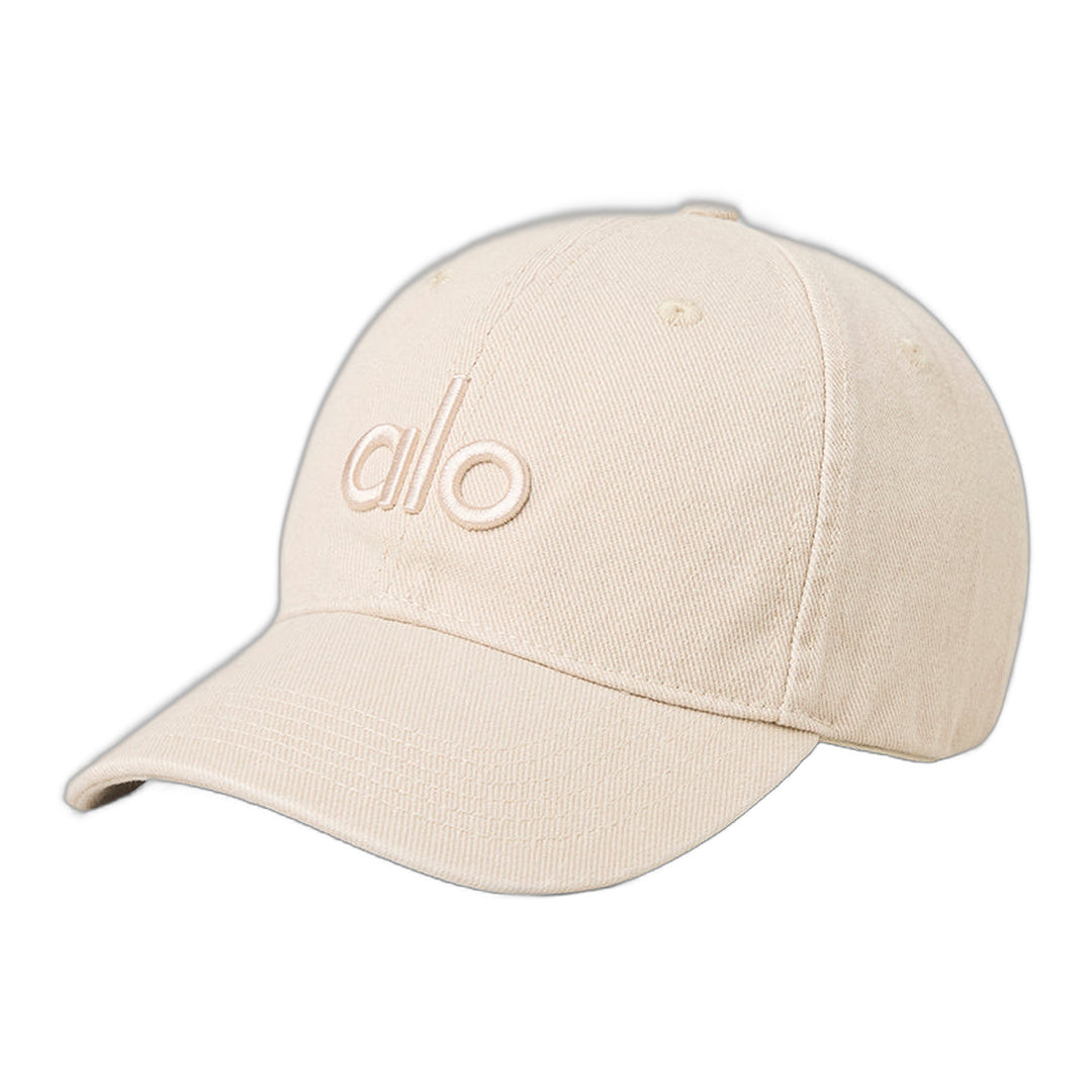 alo Washed Off-Duty Cap - Sand Dollar by Alo Yoga