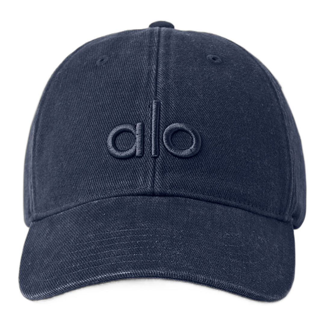 alo Washed Off-Duty Cap - Vintage Navy by Alo Yoga