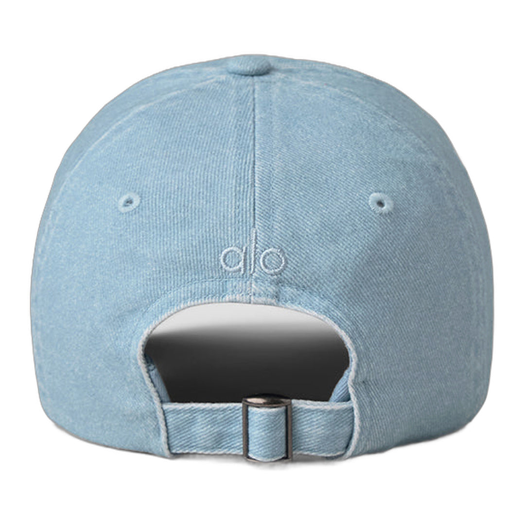 alo Washed Off-Duty Cap - Light Denim by Alo Yoga