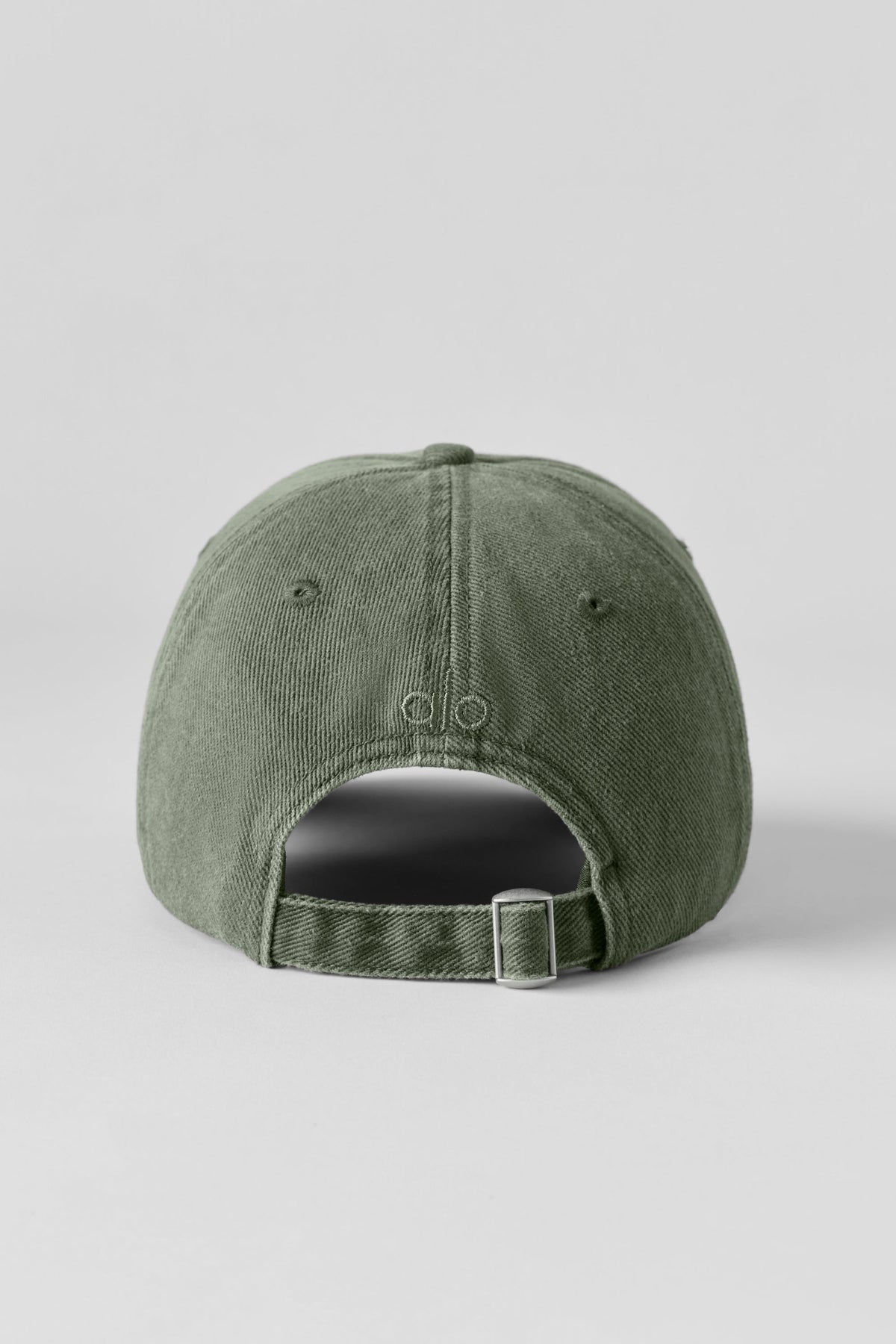 Alo Yoga Washed Off-Duty Cap in Bamboo Green Wash, product image 3 of 5