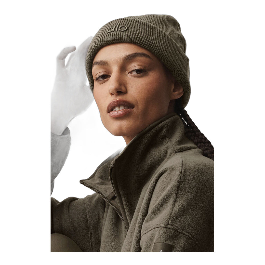 alo Notable Beanie - Olive Tree by Alo Yoga