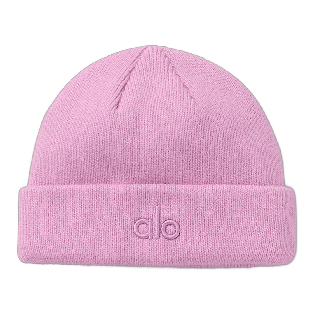 alo Notable Beanie - Candy Heart Pink by Alo Yoga
