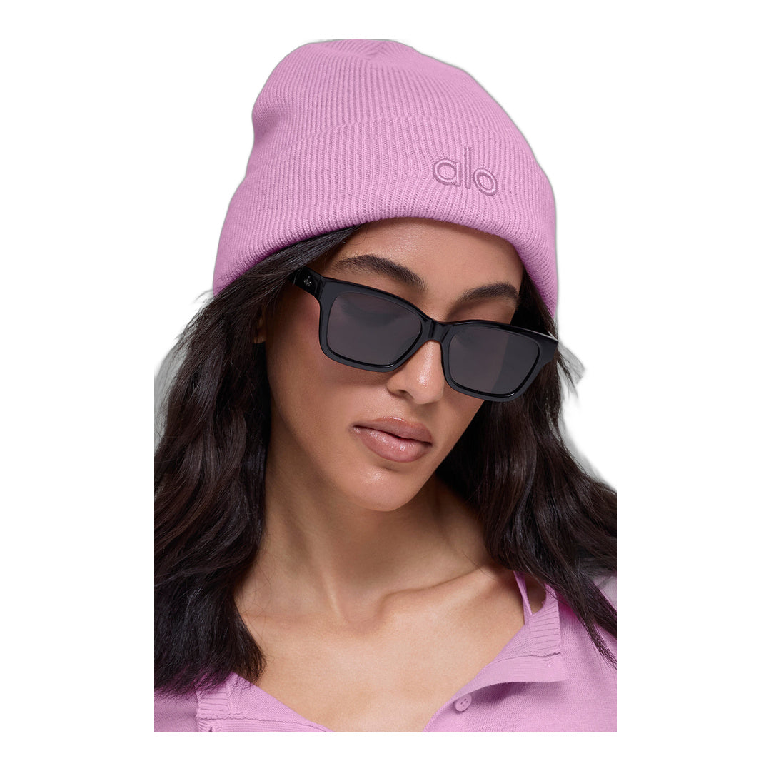 alo Notable Beanie - Candy Heart Pink by Alo Yoga