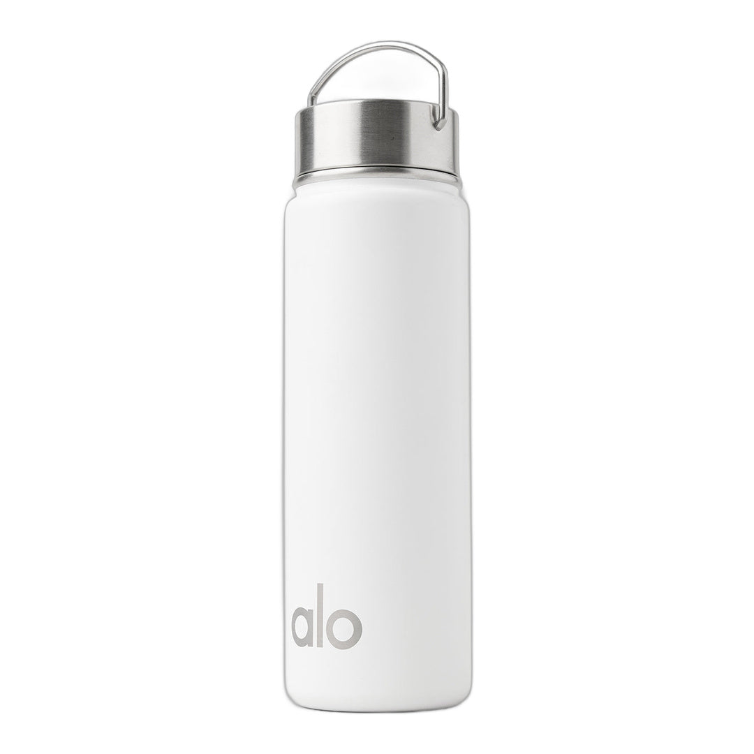 alo ALO Water Bottle - White by Alo Yoga