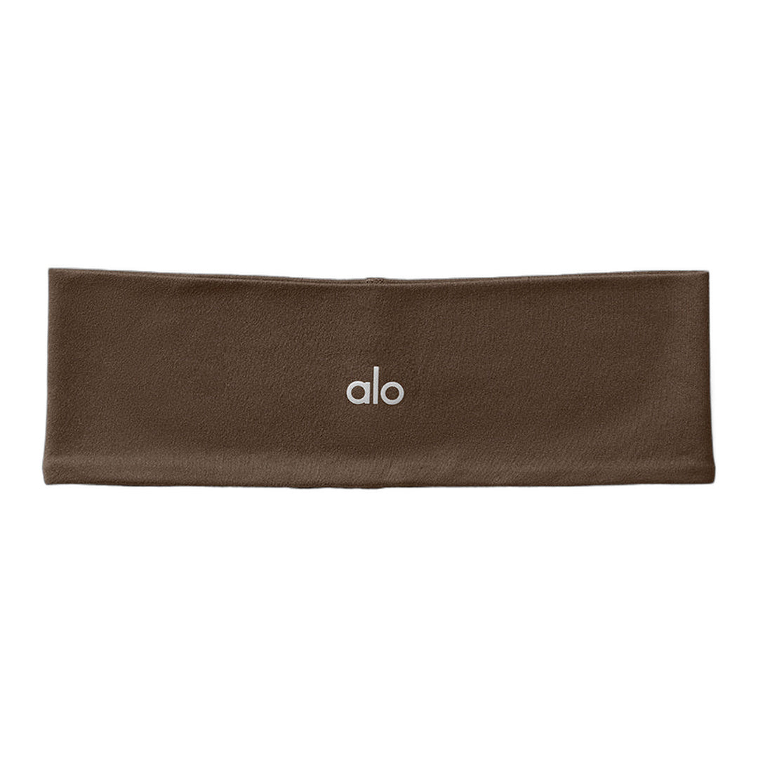alo Performance Conquer Headband - Espresso by Alo Yoga