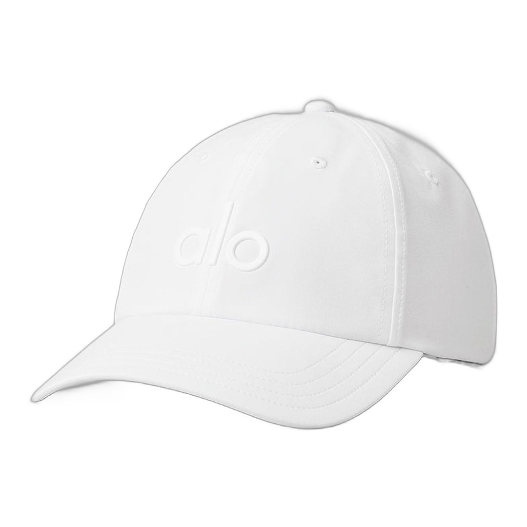 alo Performance Off-Duty Cap - White/White by Alo Yoga