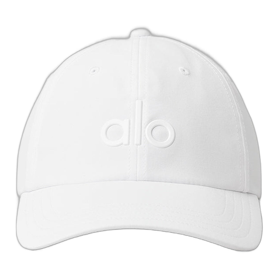 alo Performance Off-Duty Cap - White/White by Alo Yoga