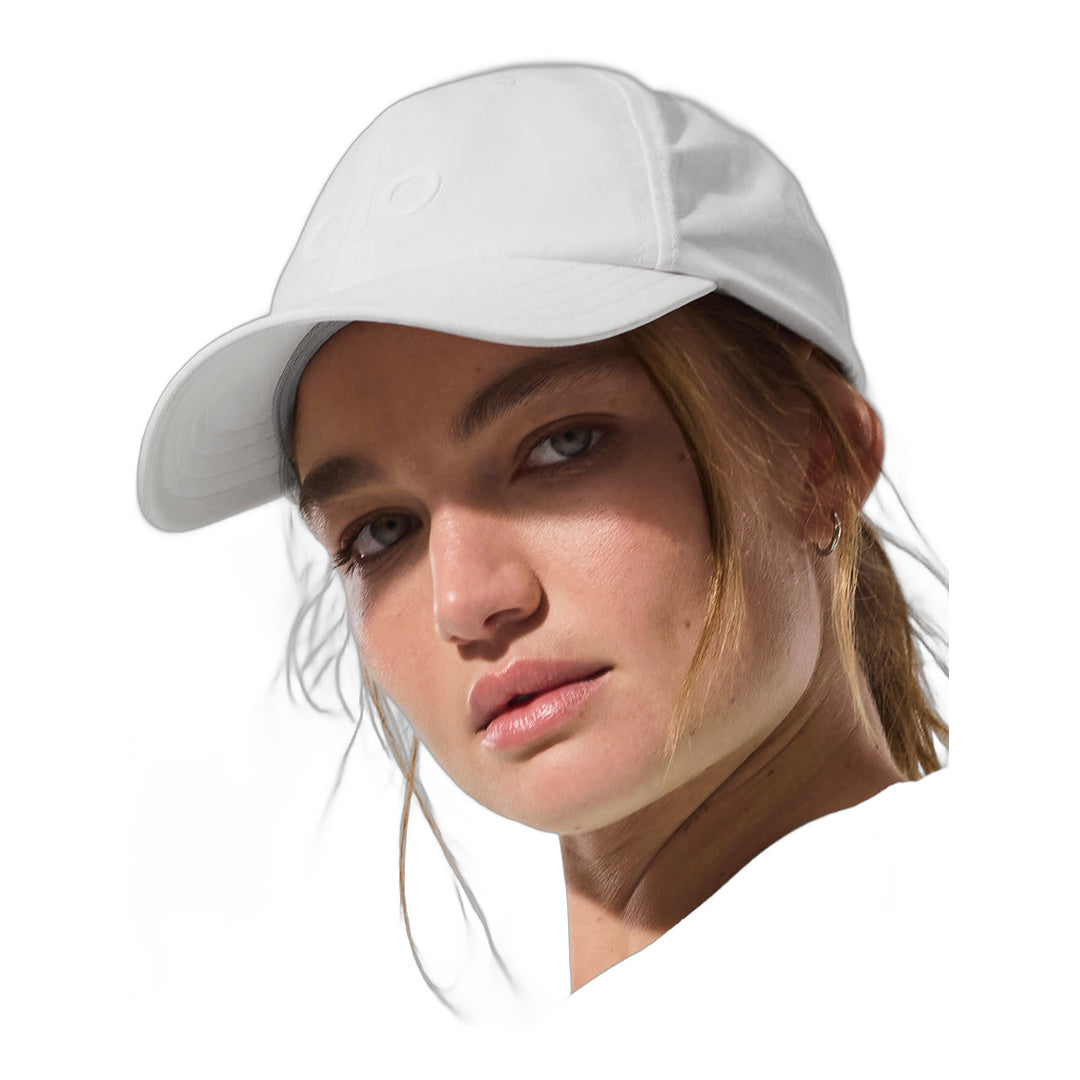 alo Performance Off-Duty Cap - White/White by Alo Yoga