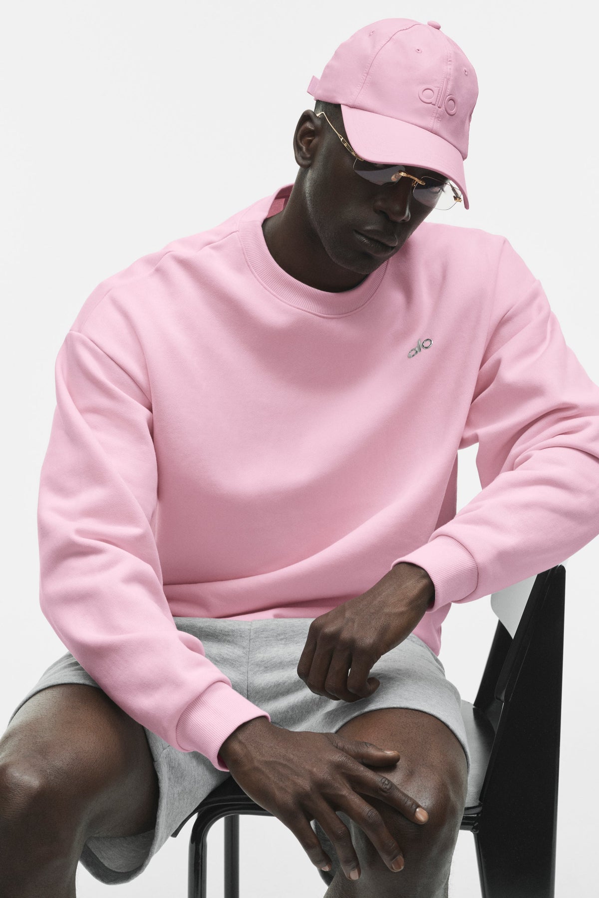 Alo Yoga Performance Off-Duty Cap in Pink Marshmallow, product image 3 of 5