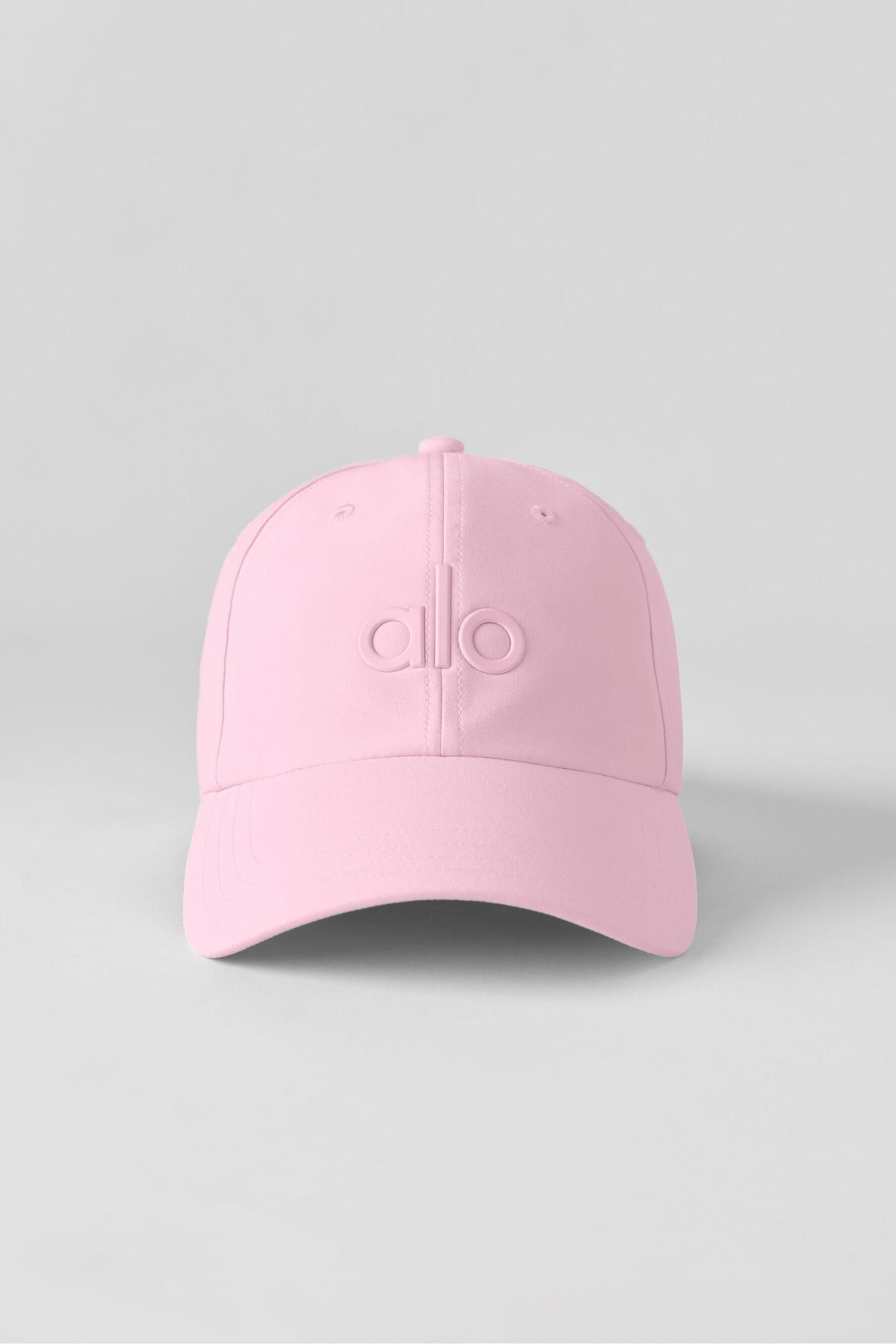 Alo Yoga Performance Off-Duty Cap in Pink Marshmallow, product image 4 of 5