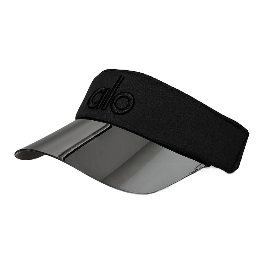 alo Airlift Solar Visor - Black by Alo Yoga
